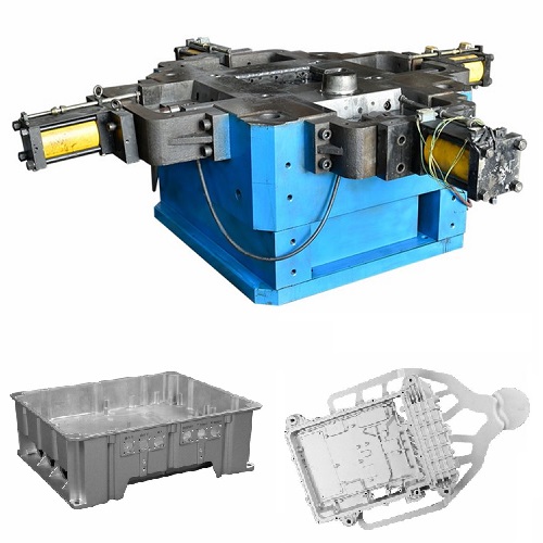 电机控制器箱体外壳压铸模具